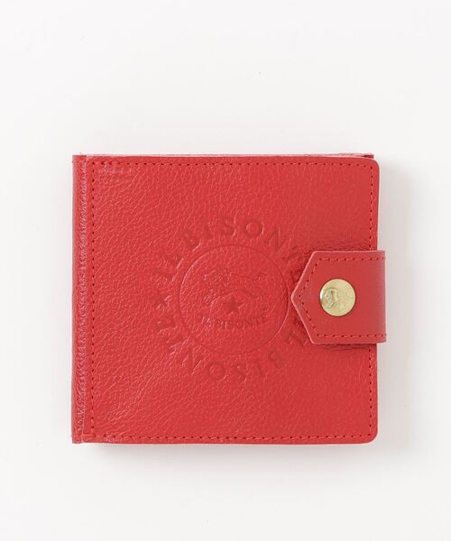 二つ折り財布 財布 IL BISONTE / ORIGINAL LEATHER / ウォレット レディース メンズの画像