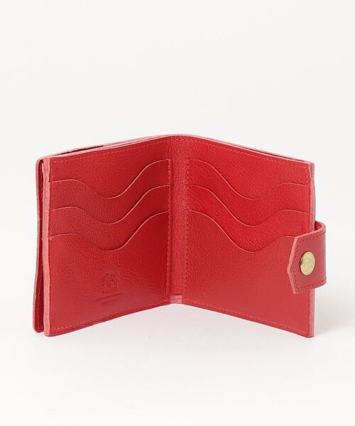 二つ折り財布 財布 IL BISONTE / ORIGINAL LEATHER / ウォレット レディース メンズの画像