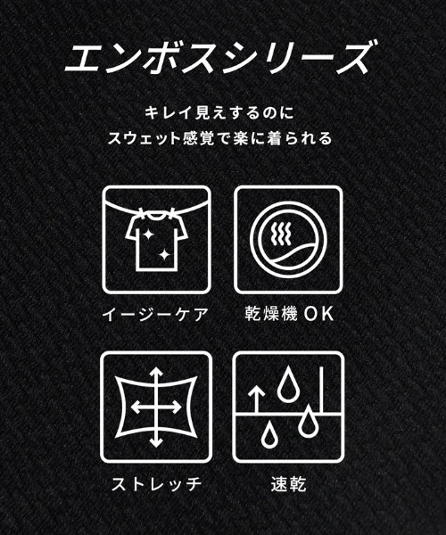 coca（コカ） ジャンパースカート エンボス加工Vネックワンピース