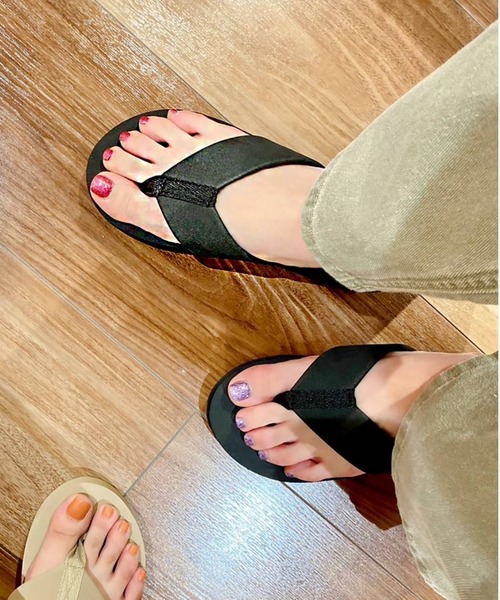 ESPERANZA（エスペランサ） 厚底 サンダル 夏 メッセージトング