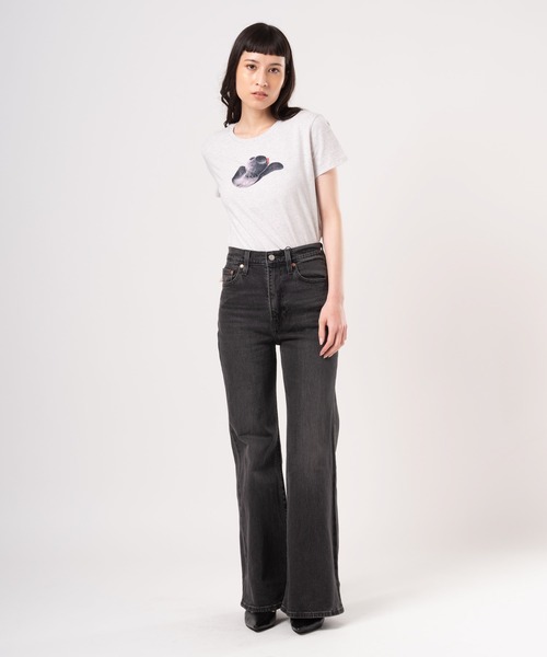 デニム・ジーパン Levi's FW25 RIBCAGE BELLS (A7503 0020) セール】Levi's/リーバイス RIBCAGE BELLS（デニムパンツ