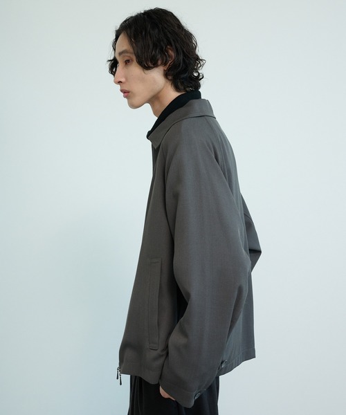 PUBLIC TOKYO ブルゾン アウター AQUA WOOLカルゼジップブルゾン 