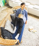 パンツ スゴラクストレッチスリムパンツ/975...の詳細画像2