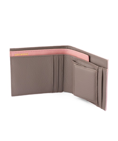 ANEMONE（アネモネ） 財布 2つ折りバイカラーレザーウォレット