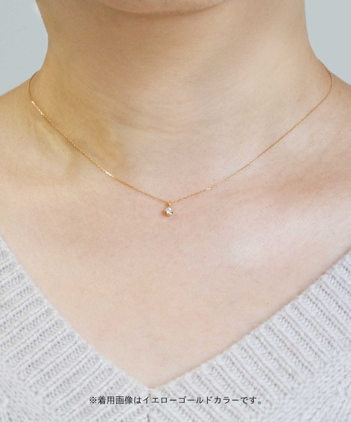 VENDOME AOYAMA（ヴァンドーム青山） ネックレス K18PG ダイヤモンド