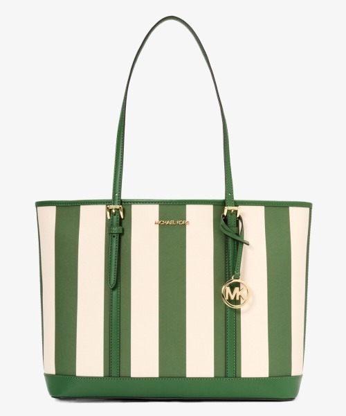 ストライプ SET TRAVEL MICHAEL KORS トートバッグ JET マイケルコース