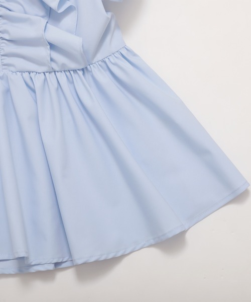 ブラウス シャツ 「ZOZO限定」Vネックペプラムブラウス レディース Fit more ブラウス シャツ 「ZOZOTOWN限定カラー」Vネック