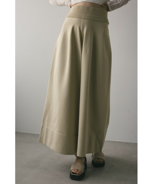 STYLEMIXER（スタイルミキサー） パンツ ウエストレイヤードガウチョ