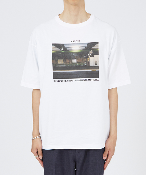 ABAHOUSE tシャツ 「LE TRIO ABAHOUSE」A SCENE / グラフィックT