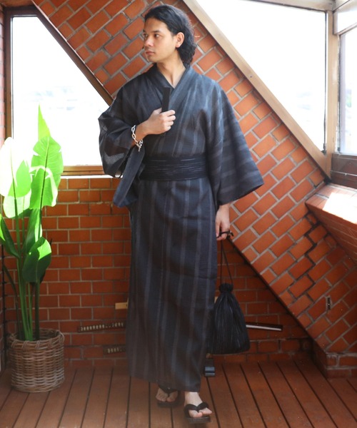 浴衣セット　呉服屋　4点セット　お買い得♪　気まぐれセール♪ 8 浴衣 浴衣4点セット メンズ レディース : ZOZOTOWN Yahoo!店 - 通販
