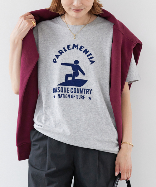 PARLEMENTIA/パルモンティア　MANCHES LONGUES Tシャツ PARLEMENTIA/パルモンティア】MANCHES LONGUES Tシャ