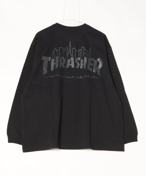tシャツ Manhattan Portage/マンハッタンポーテージ 長袖Ｔシャツ オーバーサイズ MP-M586 レディース Manhattan Portage tシャツ Portage/マンハッタンポーテージ