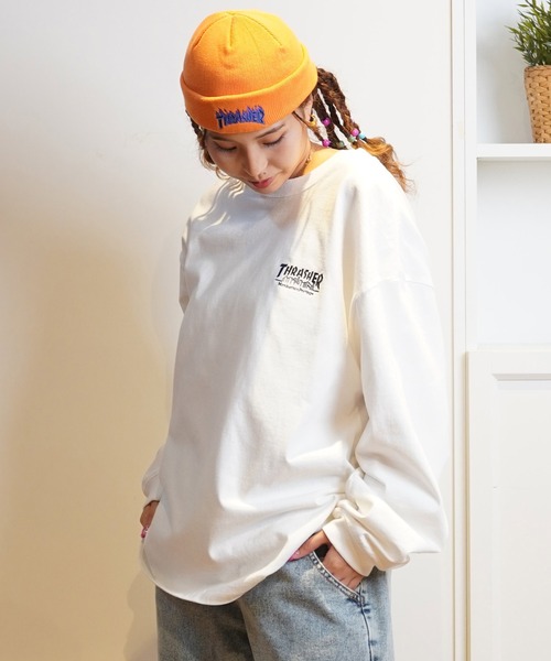 tシャツ Manhattan Portage/マンハッタンポーテージ 長袖Ｔシャツ オーバーサイズ MP-M586 レディース