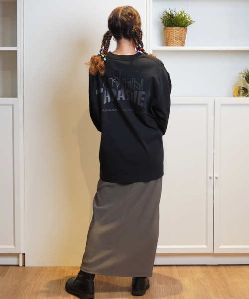 tシャツ Manhattan Portage/マンハッタンポーテージ 長袖Ｔシャツ オーバーサイズ MP-M586 レディース Manhattan Portage tシャツ Portage/マンハッタンポーテージ