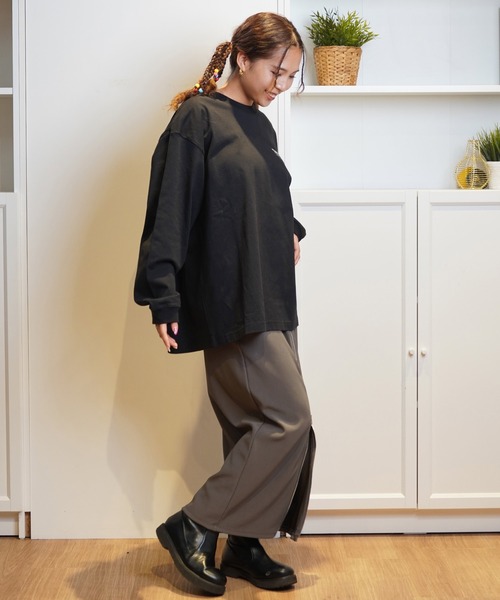 tシャツ Manhattan Portage/マンハッタンポーテージ 長袖Ｔシャツ オーバーサイズ MP-M586 レディース Manhattan Portage tシャツ Portage/マンハッタンポーテージ