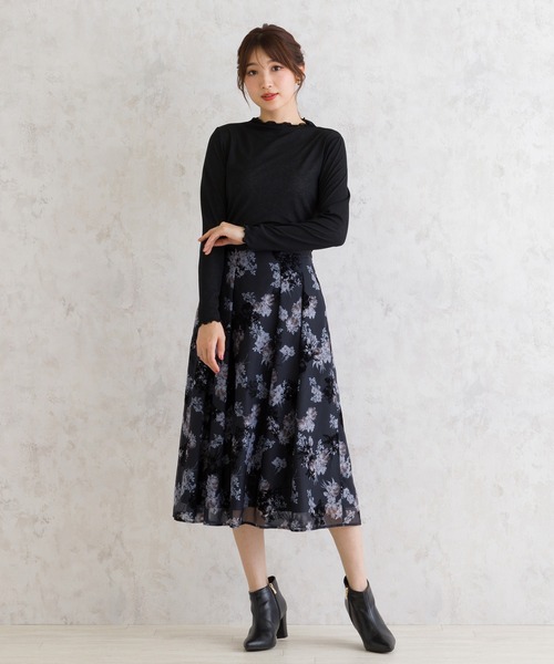 Rose Tiara（ローズティアラ） スカート 「セットアップ可」フロッキー