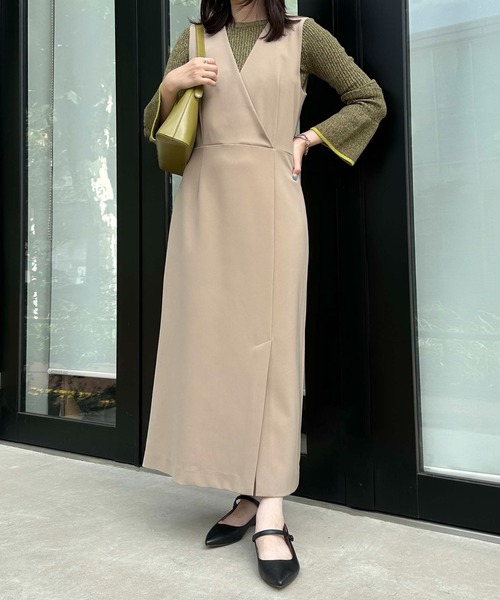 ドレス Vネックロングワンピース : ZOZOTOWN Yahoo!店 - 通販
