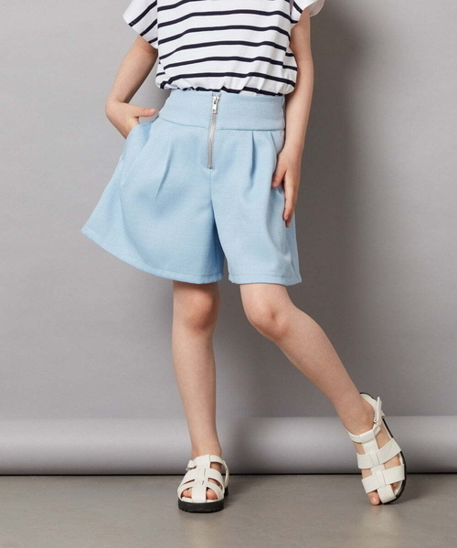 ⚠️あおページです a.v.v パンツ 「140-150」フロントジップショートパンツ キッズ