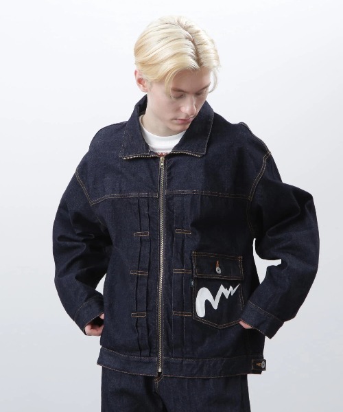 ジャケット・アウター Minsshop FREAK'S STORE｜Garments Dyed Chino Zip Blouson/ガーメント