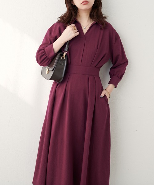 美品❣️七分袖ワンピース 楽天市場】ワンピース 半袖 ロング レディース 08Mab 綿麻