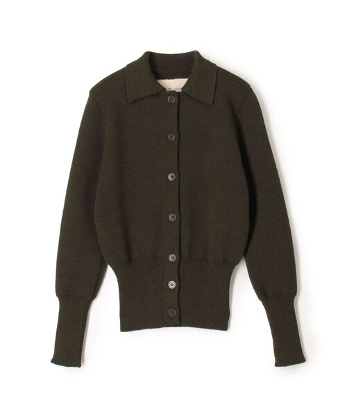 ニット セーター STUDIO DE LOSTANGES VEST WITH COLLOR ポロニット レディース