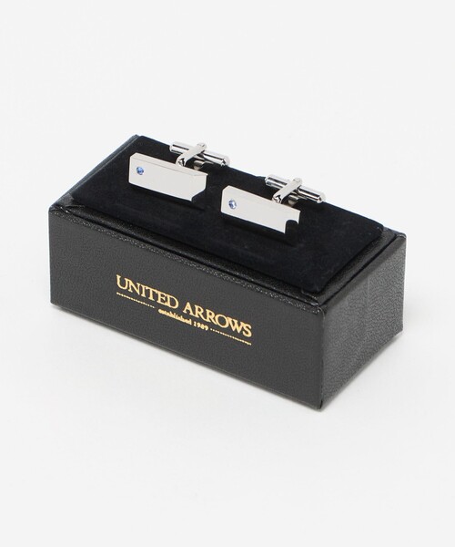 UNITED ARROWS カフスボタン カフス ストーン カフリンクス