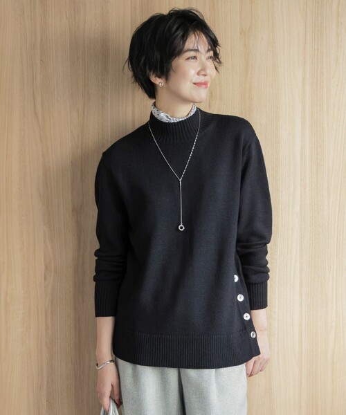 ニット セーター 「WEB限定カラーあり・洗える」CLEAR WOOL BLEND ニット レディース ニット セーター 「WEB限定カラーあり・洗える」CLEAR WOOL