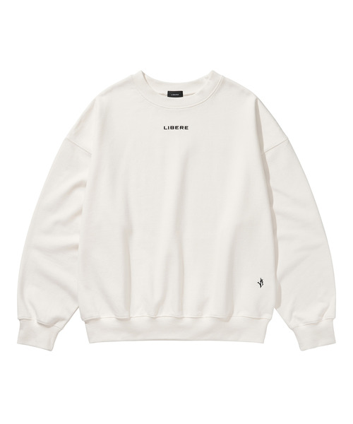 ファッションシーンで話題のこれから流行るブランド12選 スウェット トレーナー LIBERE リベーレ SWEAT CREWNECK LOGO / トップス