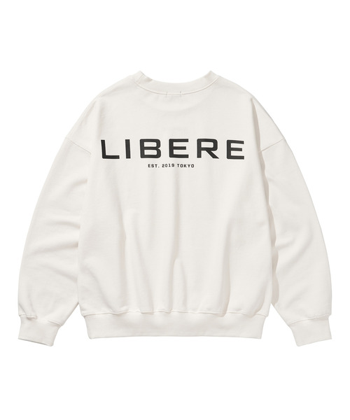 LIBERE リベーレ / LOGO SWEATSHIRT 2 ロゴプリントビッグ