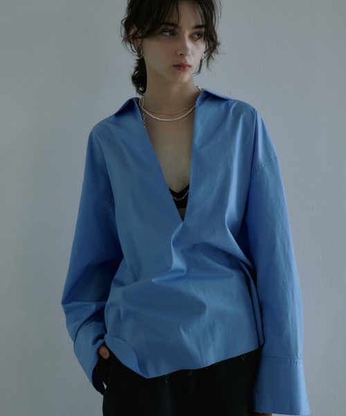 CREDONA（クレドナ） ブラウス シャツ 「THE C」 SKIPPER SHIRT