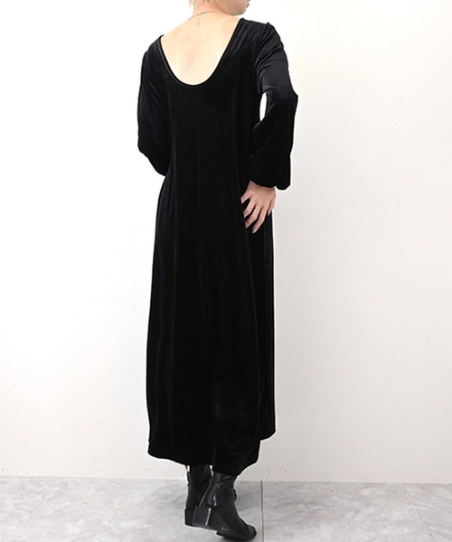 STYLEBLOCK（スタイルブロック） ワンピース ベロアバックオープン