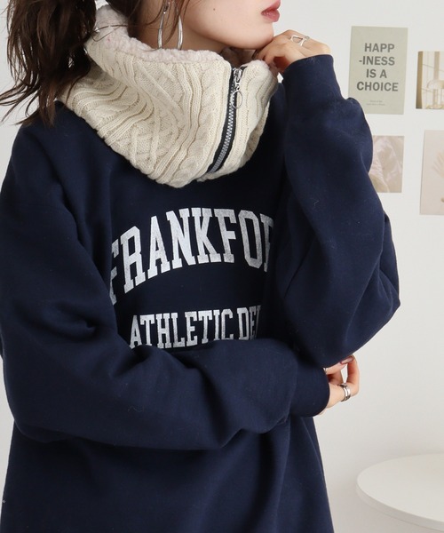 FUNALIVE（ファンアライブ） ネックウォーマー スヌード 裏ボアネック