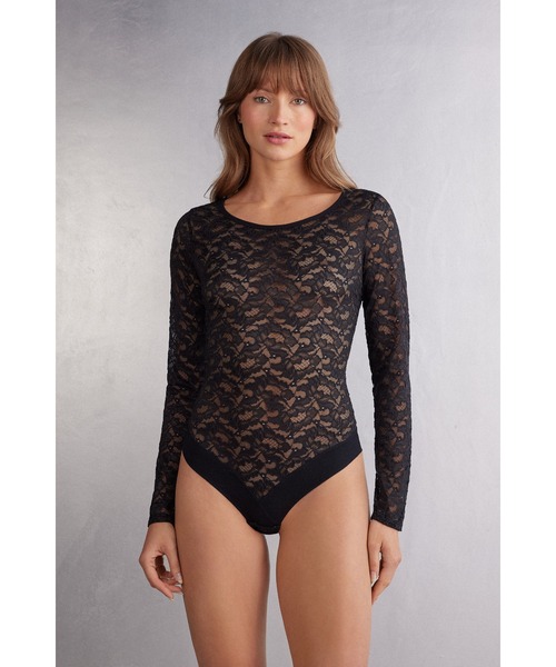 【intimissimi】 Toujours L'ajpur レースボディスーツ Intimissimi（インティミッシミ）の「Toujours L'ajpur レース