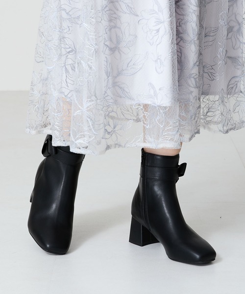 ☆美品☆ZADIG&VOLTAIRE☆ショートブーツ☆36☆レースアップ☆リボン ORiental TRaffic（オリエンタルトラフィック） ブーツ サイドリボン