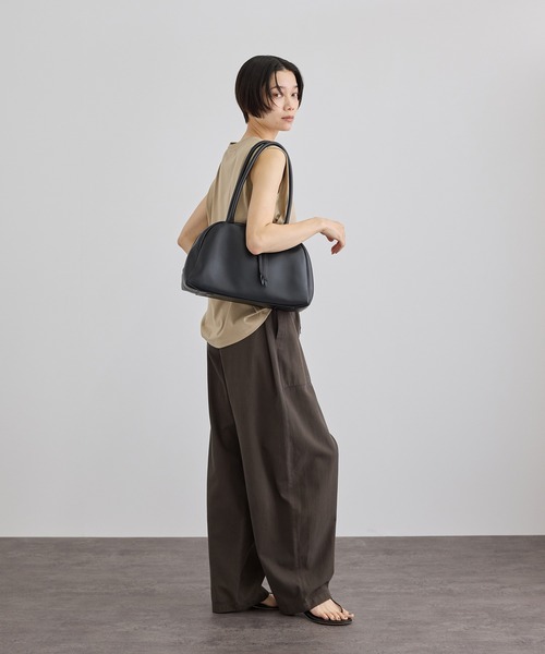 ESPRIT スカルプリント ボストンバッグ SALON adam et rope'（サロン アダム エ ロペ） ボストンバッグ