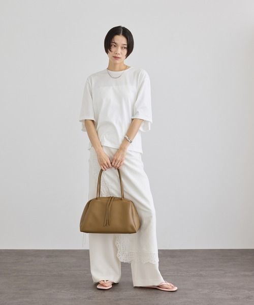 専用スプリットレザーミドルボストンバッグ 2 / 軽量 SALON adam et rope'（サロン アダム エ ロペ） ボストンバッグ