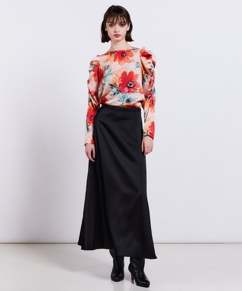Sov. スカート サテンマキシスカート レディース : ZOZOTOWN Yahoo!店 