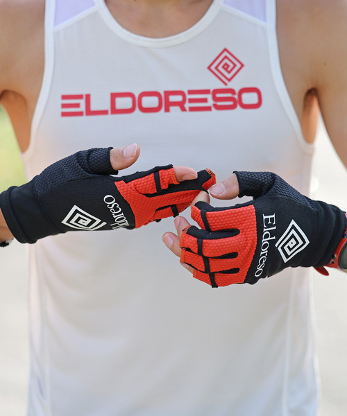 新品★ ELDORESO(エルドレッソ) 限定 レオパード柄 手袋 レオパード柄グローブ Мサイズ ELDORESO - グローブ・手袋