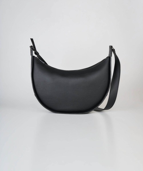 ❤️ GRIS BLACK ❤️ ショルダーバック❤️ gris ほぼ新品 スタイルブロック STYLEBLOCK 三日月型PUレザーショルダーバッグ