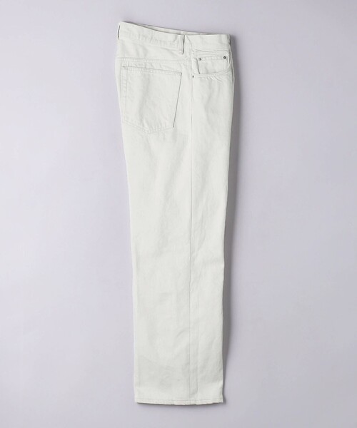 UNITED ARROWS ジーンズ アイボリー バギー デニムパンツ メンズ