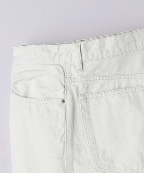 UNITED ARROWS ジーンズ アイボリー バギー デニムパンツ メンズ