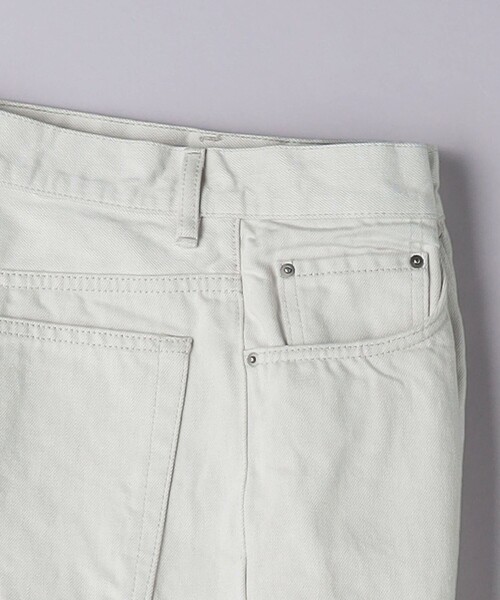 UNITED ARROWS ジーンズ アイボリー バギー デニムパンツ メンズ