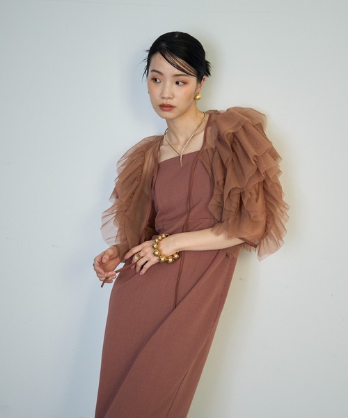 Trish（トリッシュ） ワンピース チュールボレロ＆ワンピース