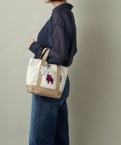 moz（モズ） エコバッグ リフレクター付き キャンバスランチトート