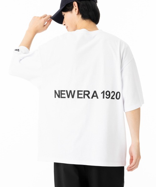国内発送★New Era★オーバーサイズ♪コットン*半袖Tシャツ ニューエラ 半袖Tシャツ オーバーサイズ コットン（Tシャツ