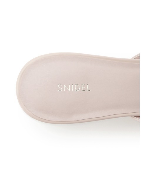 snidel リボンミュール ピンク サンダル SNIDEL パンプス リボンミュール : ZOZOTOWN Yahoo!店 - 通販