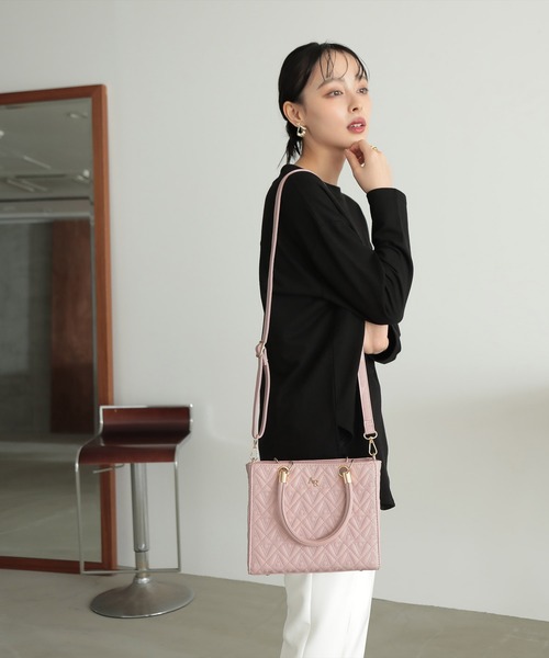 「ALTROSE」 2WAYバッグ FREE ピンク レディース_画像2