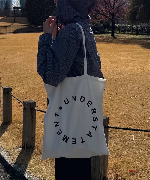 UNDERSTATEMENTs トートバッグ 「ユニセックス」2WAYロゴトート