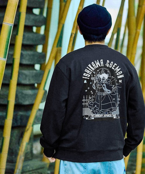 j.n.r.d トレーナー スウェット 「和シリーズ」j.n.r.d/石川五右衛門