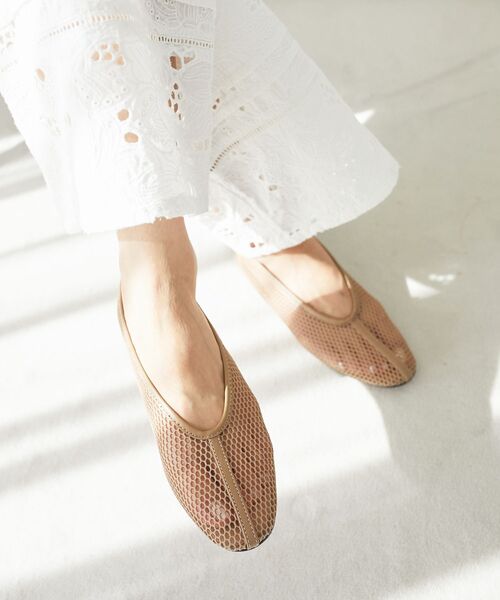 le.coeur blanc パンプス REMME メッシュシアーパンプス